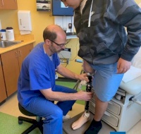 Injured Boy Gets New Leg in Portland