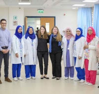 Boston Life-Support Team Comes to Gaza Cancer Department to Train Local Staff