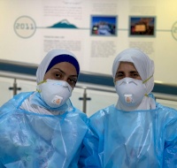 N95 Masks Sent to Staff At Huda Al-Masri Department to Help Protect Patients
