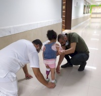 3-year-old Tala Gets Treatment in Gaza
