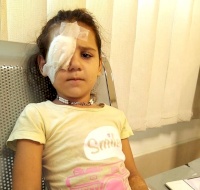 Syrian Girl Has Eye Surgery in Lebanon