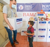 PCRF Partners with Zakat Foundation to Distribute Food in Gaza
