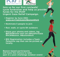 Boston Virtual 5 for 5K Run/Walk/Cycle Fundraiser 