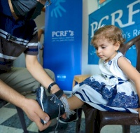 Shoe Distribution in Gaza for Children