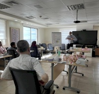 Dr. Paul Holtrop Holds Neonatal Resuscitation Training In Ramallah