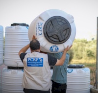 Drinking Water Distribution for Families In The Gaza Strip
