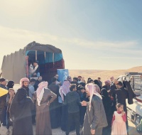 Food Parcel Distribution For Jordan Refugee Camps