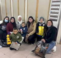 University Students Visit The Huda Al Masri Pediatric Cancer Department