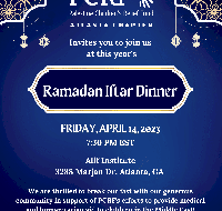 PCRF - Atlanta Ramadan Iftar Dinner 2023
