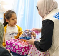 Eid Gifts For Children And Staff At Gaza Cancer Department