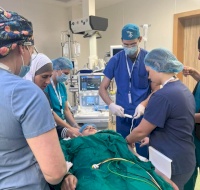 Pediatric Cardiology Mission at our New Catheterization Lab in Ramallah