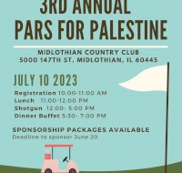 PCRF - Chicago Pars for Palestine 3rd Annual Golf Benefit 2023