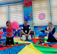 Mental Health Activities for Children and Caregivers at Gaza Cancer Department