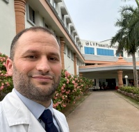 Dr. Mohammad Almanasra from Gaza Eye Hospital Begins Ophthalmology Fellowship in India