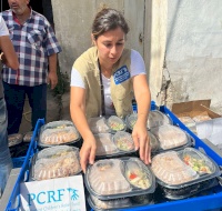 PCRF Provides Hot Meals to Displaced Families in Lebanon