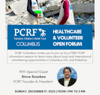 PCRF - Columbus Healthcare and Volunteer Open Forum 2023