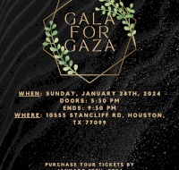 PCRF - Houston Gala for Gaza 2024