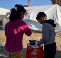 PCRF's Hot Meal Distribution for Families in Central Gaza