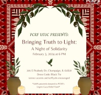 PCRF - UIUC Gala - Bringing Truth To Light: A Night of Solidarity