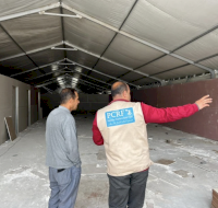 PCRF's Field Hospital in Southern Gaza Nears Completion