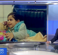 CBS Chicago: Toddler injured in Gaza bombing honored in Chicago suburb