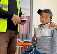  PCRF's Hearing Aid Distribution in Gaza