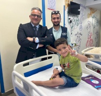 Dr. Samer Elbabaa: PCRF Board Member Bringing Hope to Evacuated Gaza Children