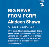 PCRF Appoints Aladeen Shawa as Global CEO