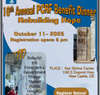 PCRF - Delaware 10th Annual Benefit Dinner: Rebuilding Hope 2025