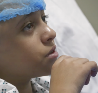 Sky News | 12-year-old girl from Gaza receives vital brain operation