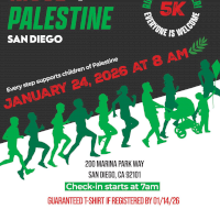 PCRF-San Diego 5K Move for Palestine 2026