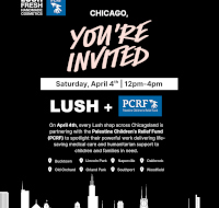 LUSH x PCRF-Chicago 2026