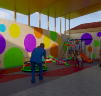 Building a Healing Space for Children At Al Ma'amadani Hospital, Gaza