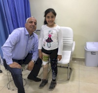 Injured Syrian-Palestinian Refugee Continues Treatment in Jordan