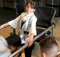 Palestinian Girl Learns To Walk Again