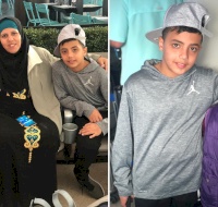 Two Amputees Return Walking to Gaza