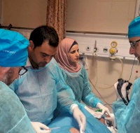 Italian Team Volunteers in Jenin