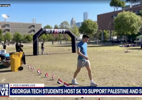 Ga Tech students host 5K for Palestine and Sudan