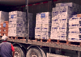 Providing a Third Shipment of Infant Nutrition Support from the West Bank to Gaza