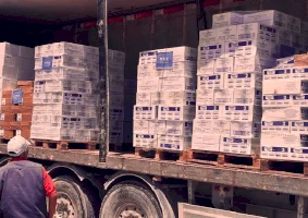 Providing a Third Shipment of Infant Nutrition Support from the West Bank to Gaza