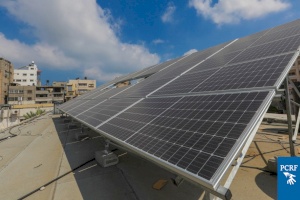 PCRF Provides Solar Power System for Hospital in Gaza