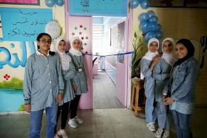 PCRF Opens Pediatric Clinic in Nur Shams Refugee Camp School