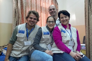 German Plastic Surgery Team Return to Jenin