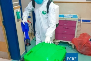 PCRF Provides Sterilization Services to Cancer Patients in Gaza