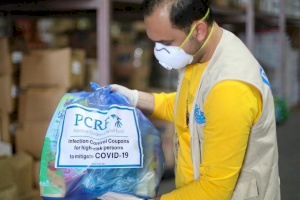 PCRF provides over 200 families urgent humanitarian aid to fight Covid-19 in Gaza