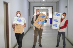 PCRF Supplies Gaza ICU with Urgent Supplies