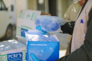 PCRF Supplies Gaza ICU with Urgent Supplies