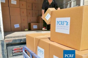 Food Distribution for Refugees in Shatila Camp