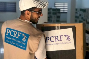 PCRF Distributes Hundreds of Food Packages in Gaza Camp/Jordan
