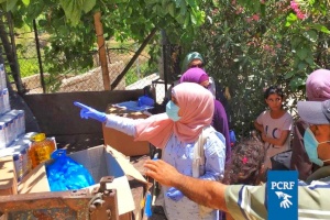 Urgent Food Distribution for Villages Affected by Covid-19 Near Ramallah